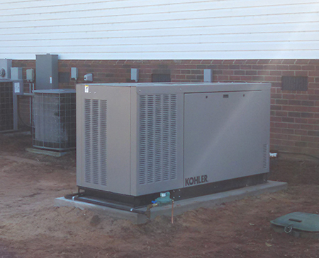 Kohler standby generator installation | Hi-Tech Power Systems